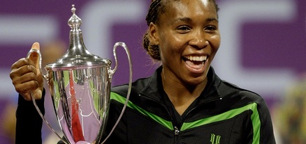 Venus Williams Wins Sony Ericsson Championships - Vera Zvonareva, Sony Ericsson Championships at Doha, Qatar, Lawn Tennis Magazine